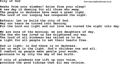God in the city lyrics - You're the God of this city You're the King of these people You're the Lord of this nation You are You're the light in this darkness You're the hope to the hopeless You're the peace to the restless You are There is no one like our God There is no one like our God For greater things have yet to come And greater things are still to be done in ...